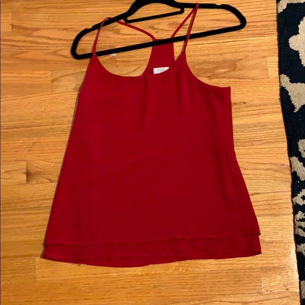 Red Toni tank top